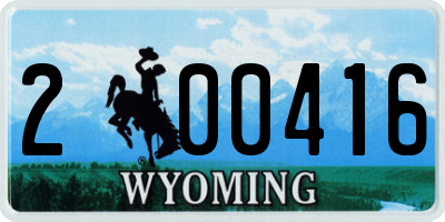 WY license plate 200416