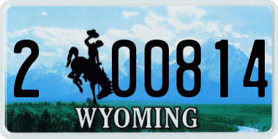 WY license plate 200814