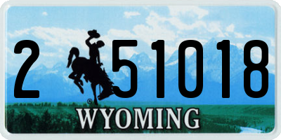 WY license plate 251018